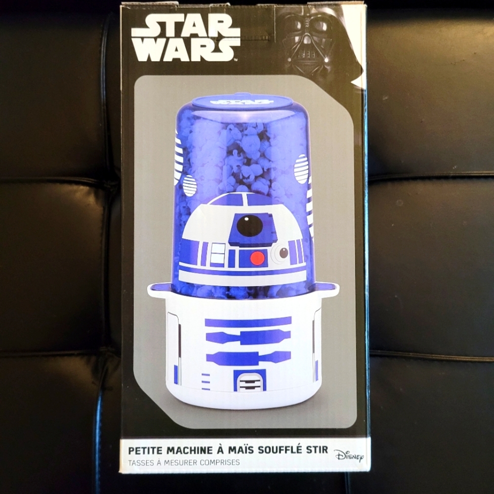 Star Wars * R2D2 Popcorn Popper, Blue/White